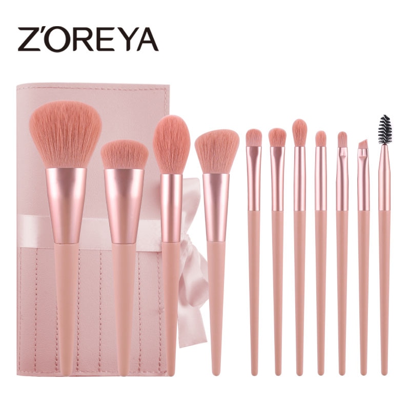 Zoreya-11Pcs-Makeup-Brushes-Set-Eyeshadow-Eyebrow-Brush-Beauty-Make-up-Blending-Tools-Concealer-Cosmetics-Tool Zoreya-11Pcs-Makeup-Brushes-Set-Eyeshadow-Eyebrow-Brush-Beauty-Make-up-Blending-Tools-Concealer-Cosmetics-Tool